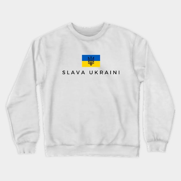 SLAVA UKRAINI Crewneck Sweatshirt by DoggoLove